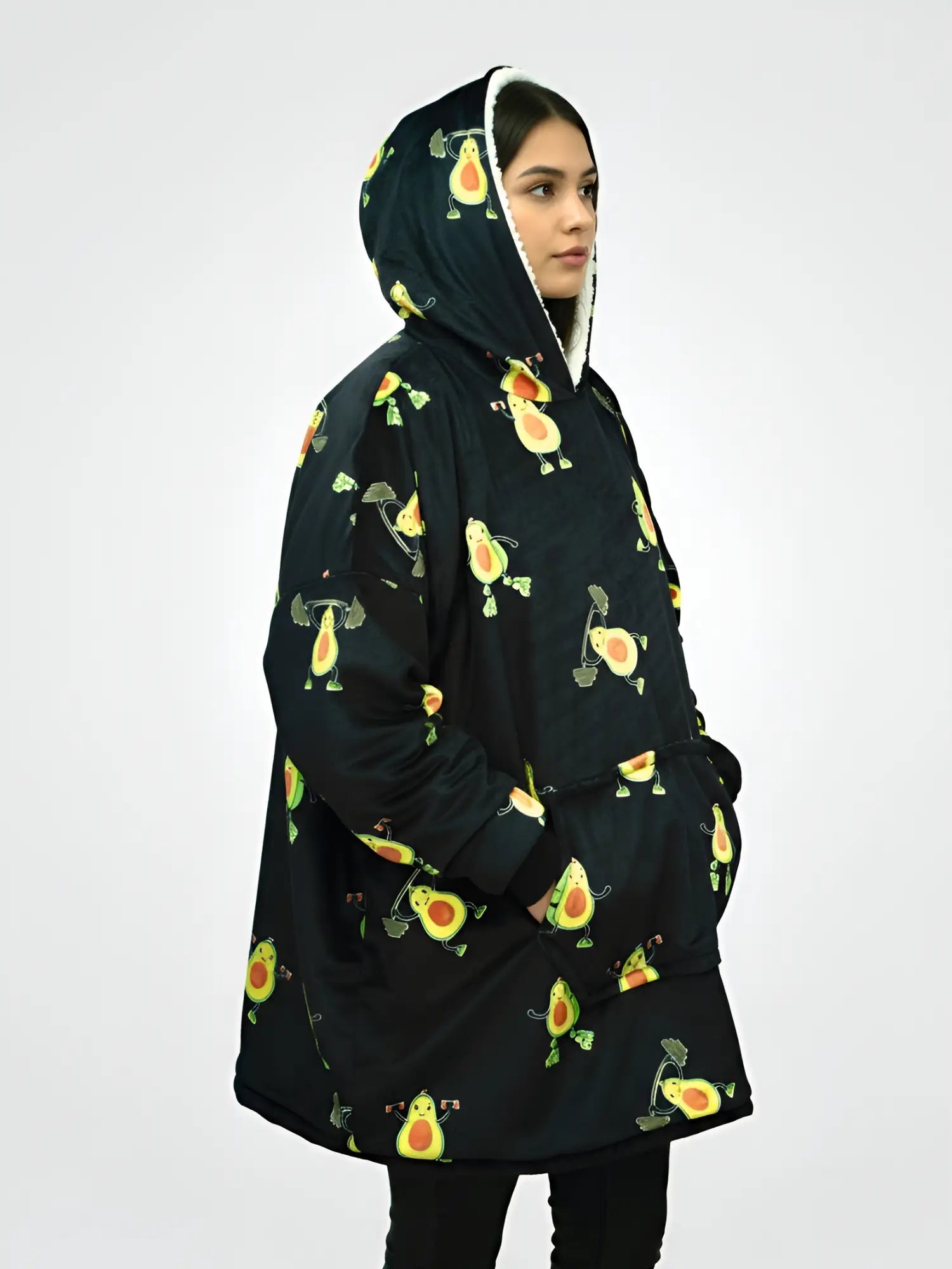 Buzo Gigante Aguacates Negro