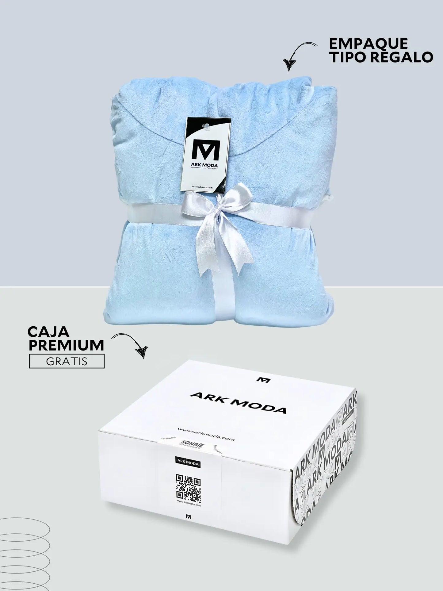 Buzo Gigante Azul Claro