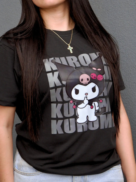 Camiseta Kuromi Black