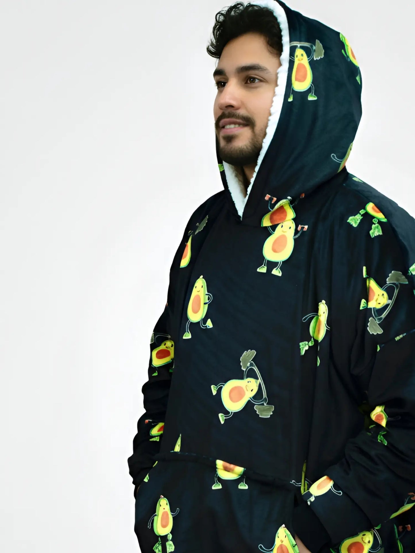 Buzo Gigante Aguacates Negro