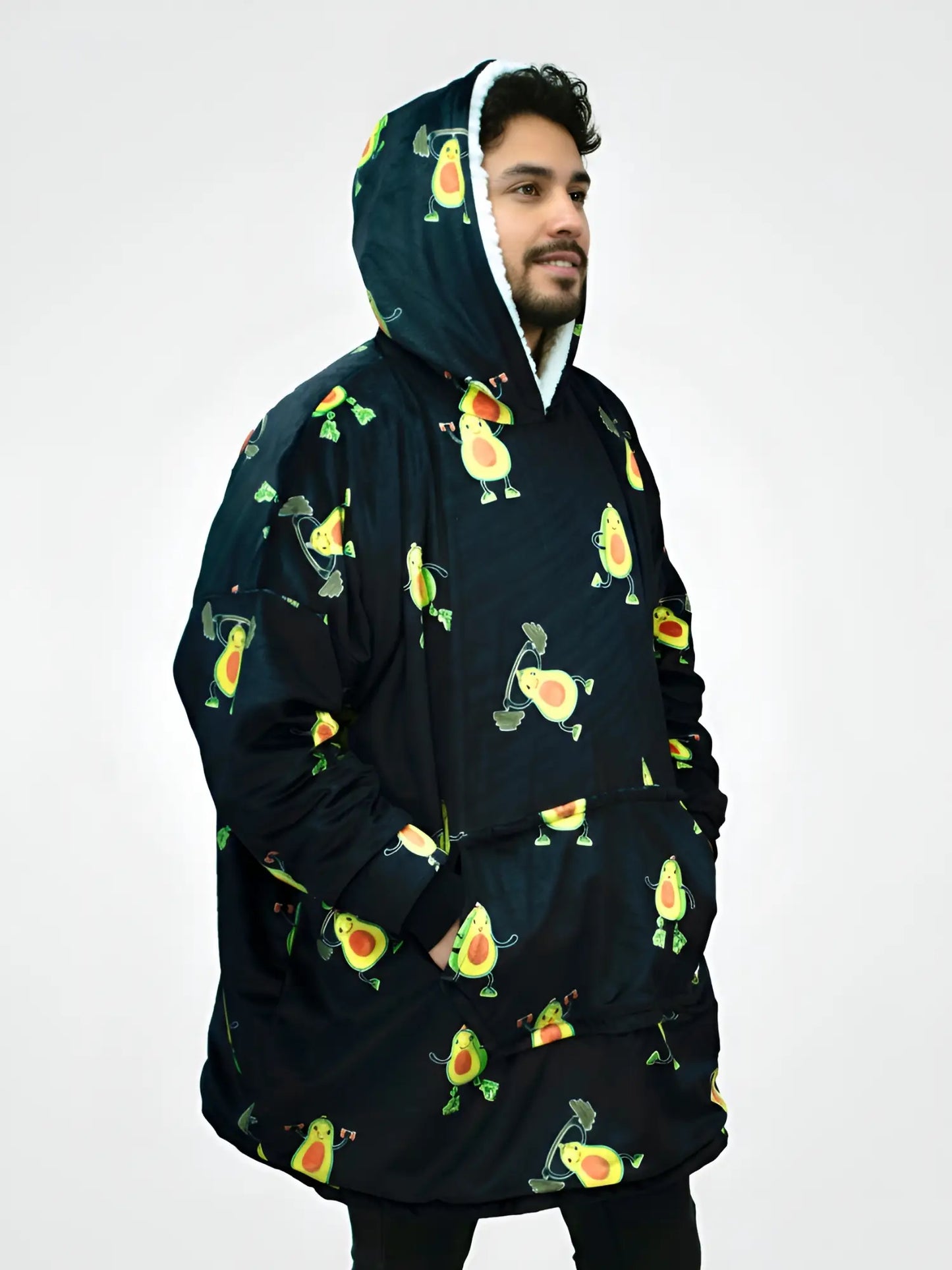 Buzo Gigante Aguacates Negro