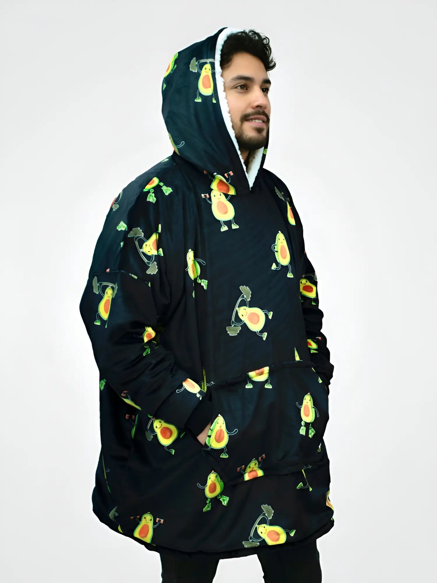 Buzo Gigante Aguacates Negro