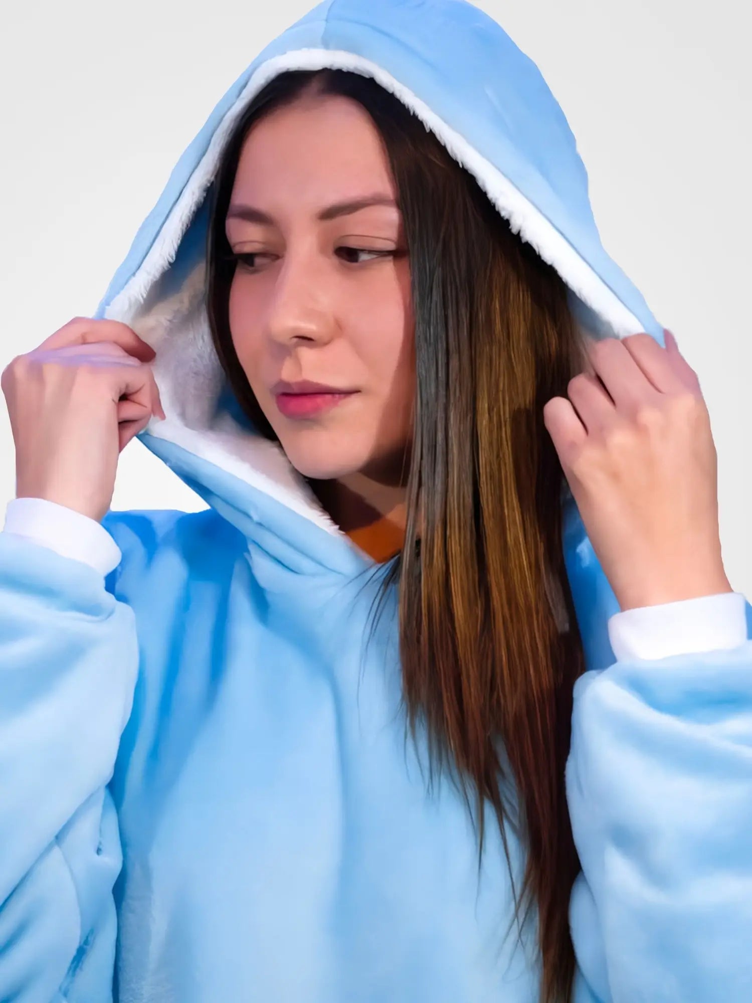 Buzo Gigante Azul Claro