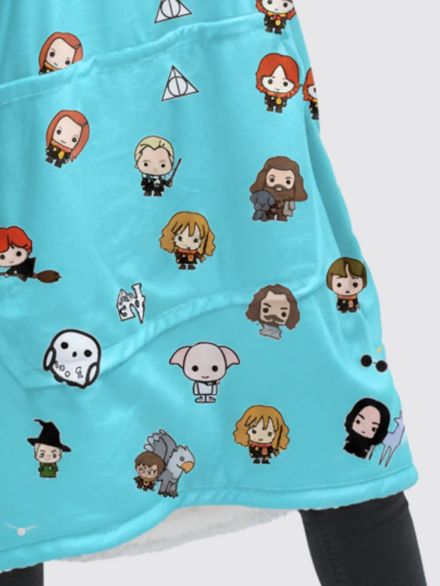 Buzo Gigante Harry Potter Azul