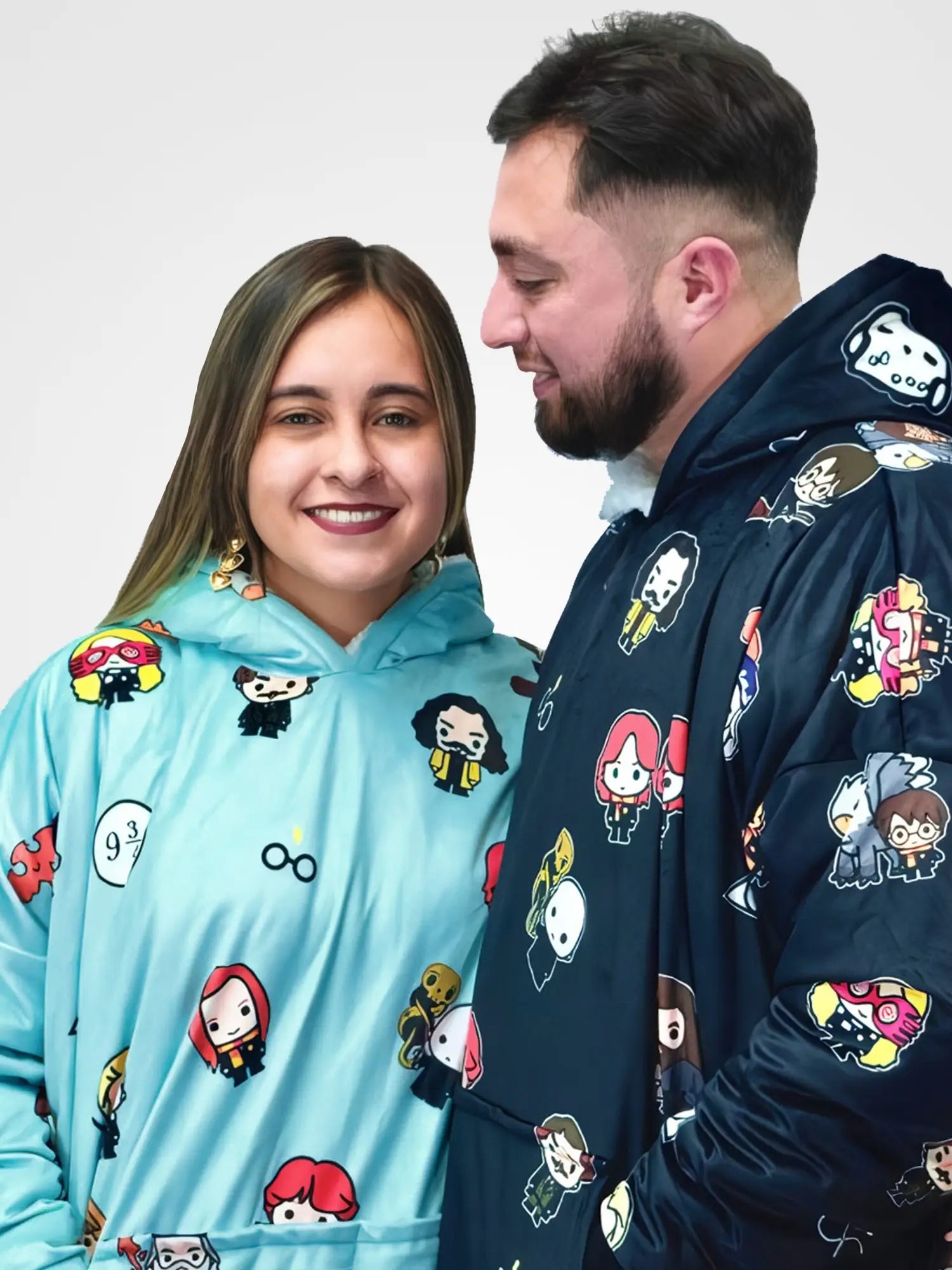 Buzo Gigante Harry Potter Negro