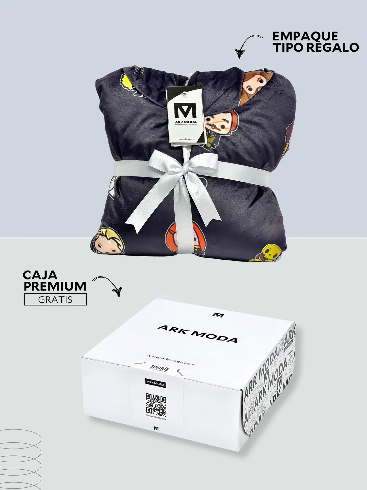 Buzo Gigante Harry Potter Negro