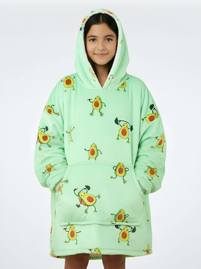 Buzo Gigante Kids Aguacates Verde