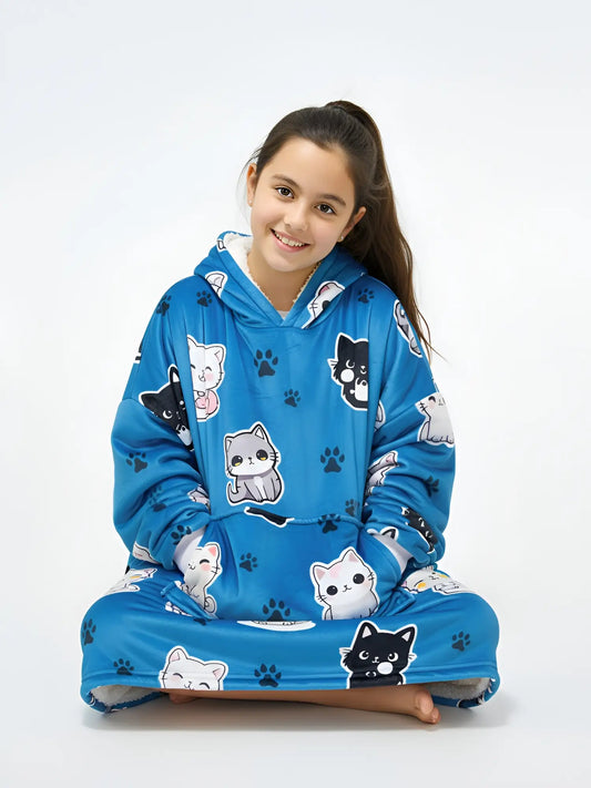 Buzo Gigante Kids Gaticos