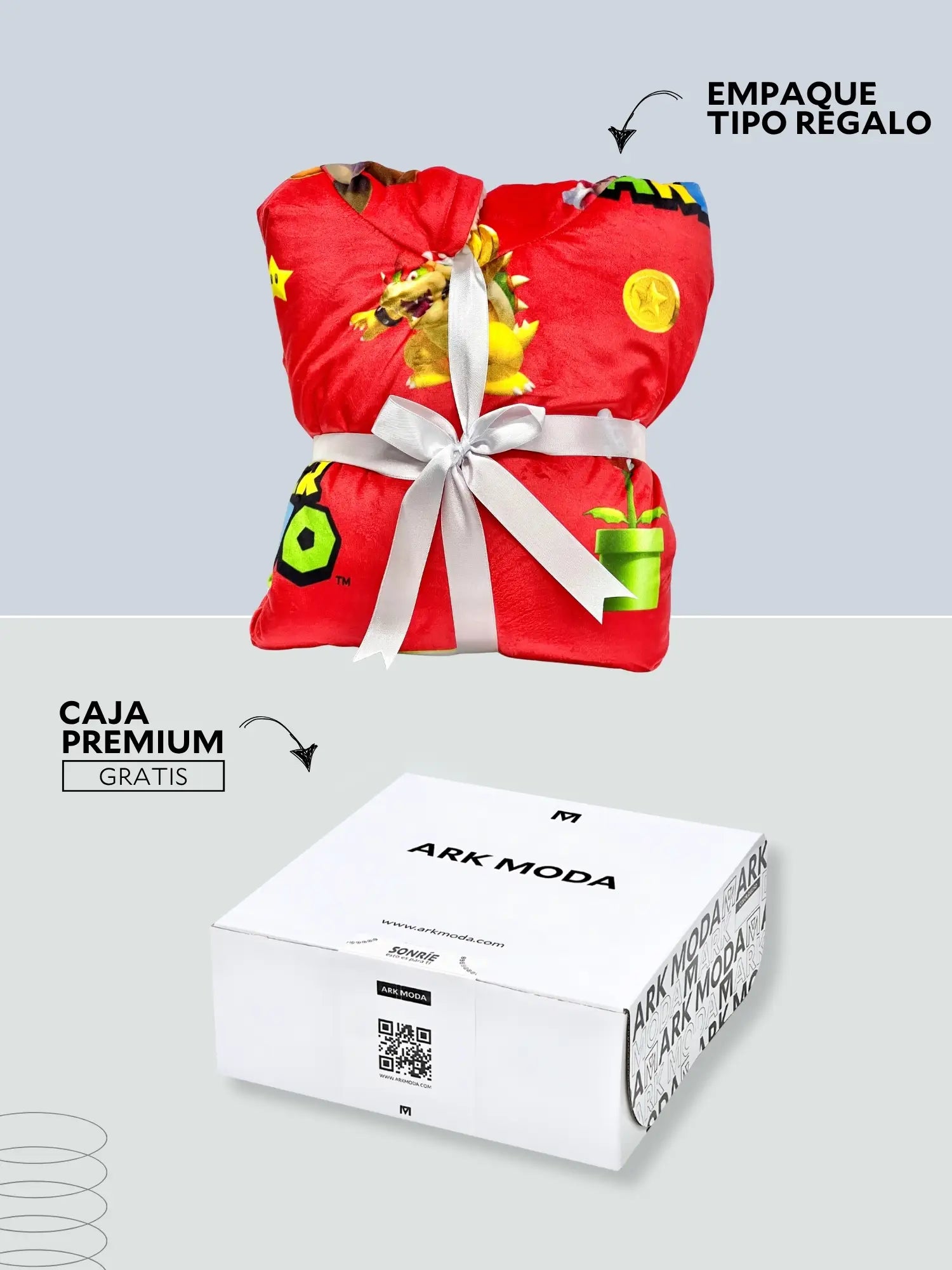 Buzo Gigante Kids Mario Bross