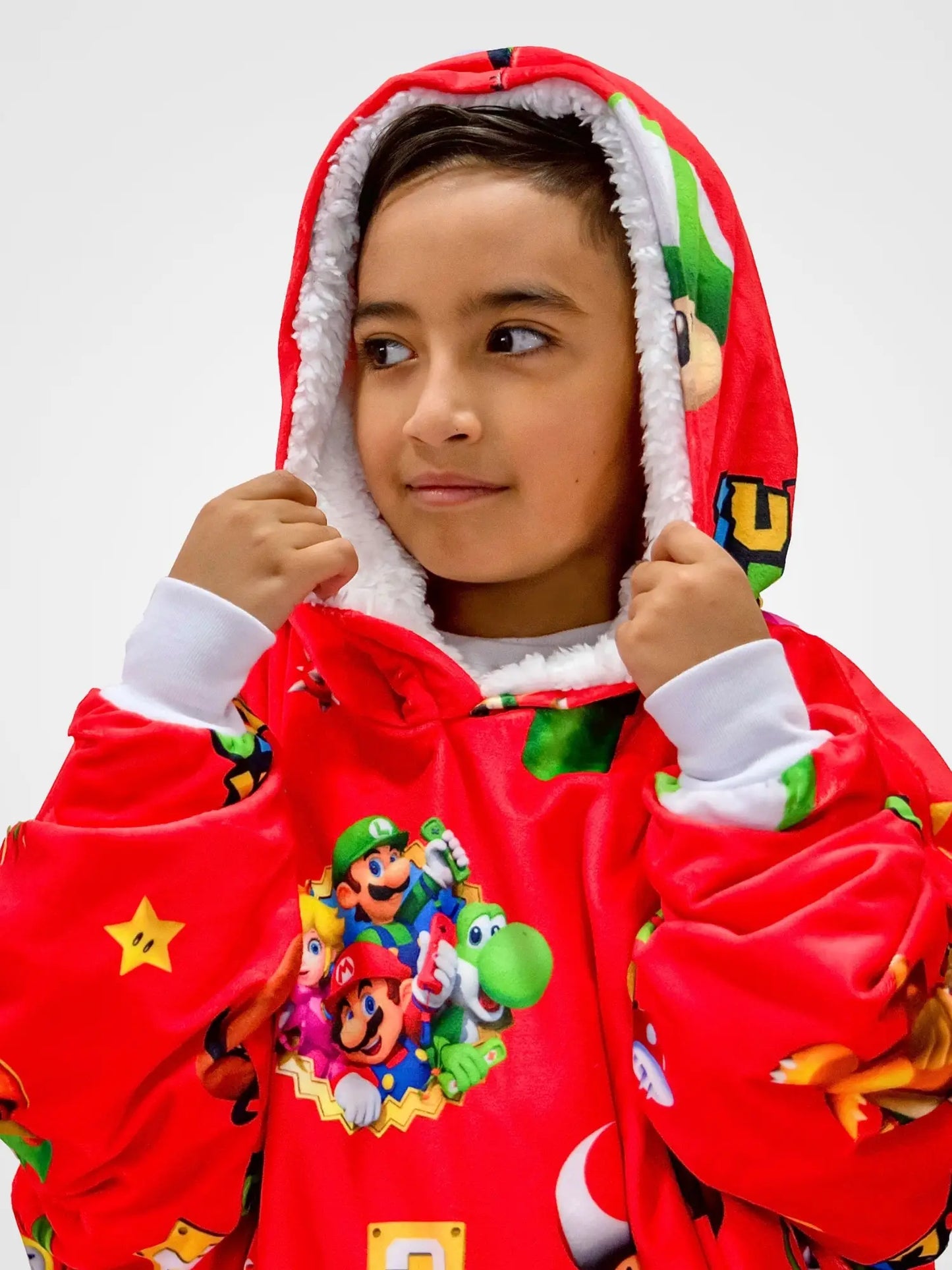 Buzo Gigante Kids Mario Bross