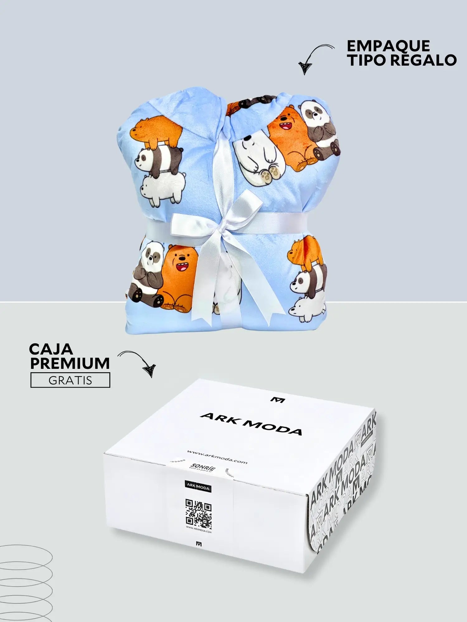 Buzo Gigante Kids Osos Escandalosos