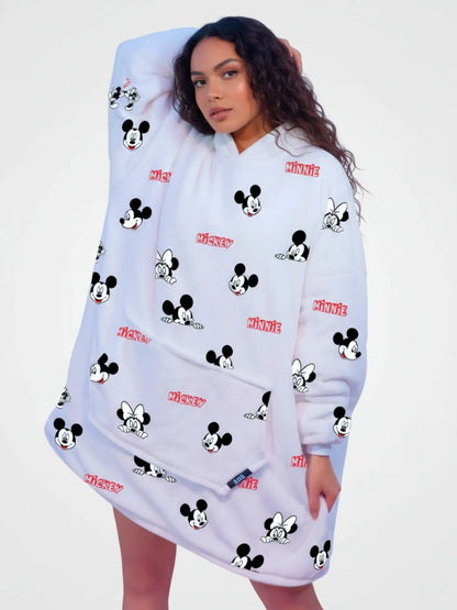 Buzo Gigante Mickey Blanco