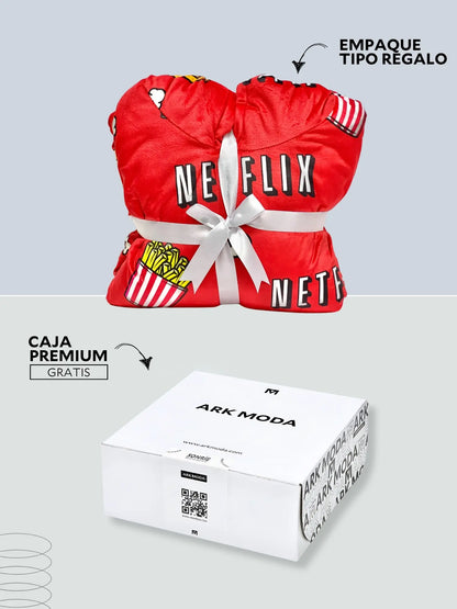 Buzo Gigante Netflix Rojo