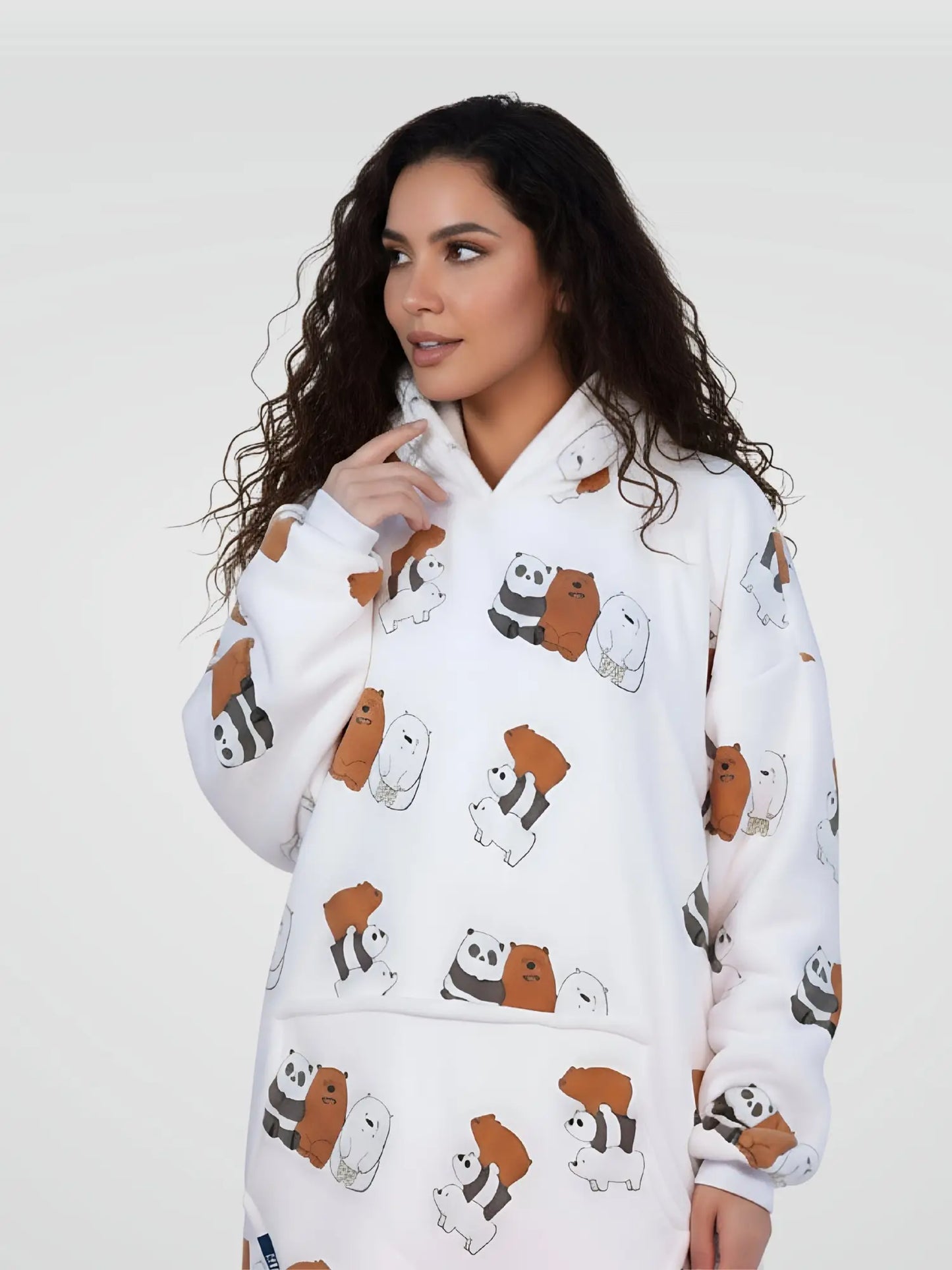 Buzo Gigante Osos Escandalosos Blanco