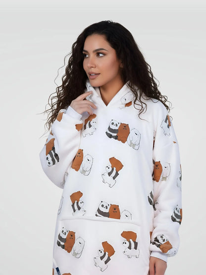 Buzo Gigante Osos Escandalosos Blanco