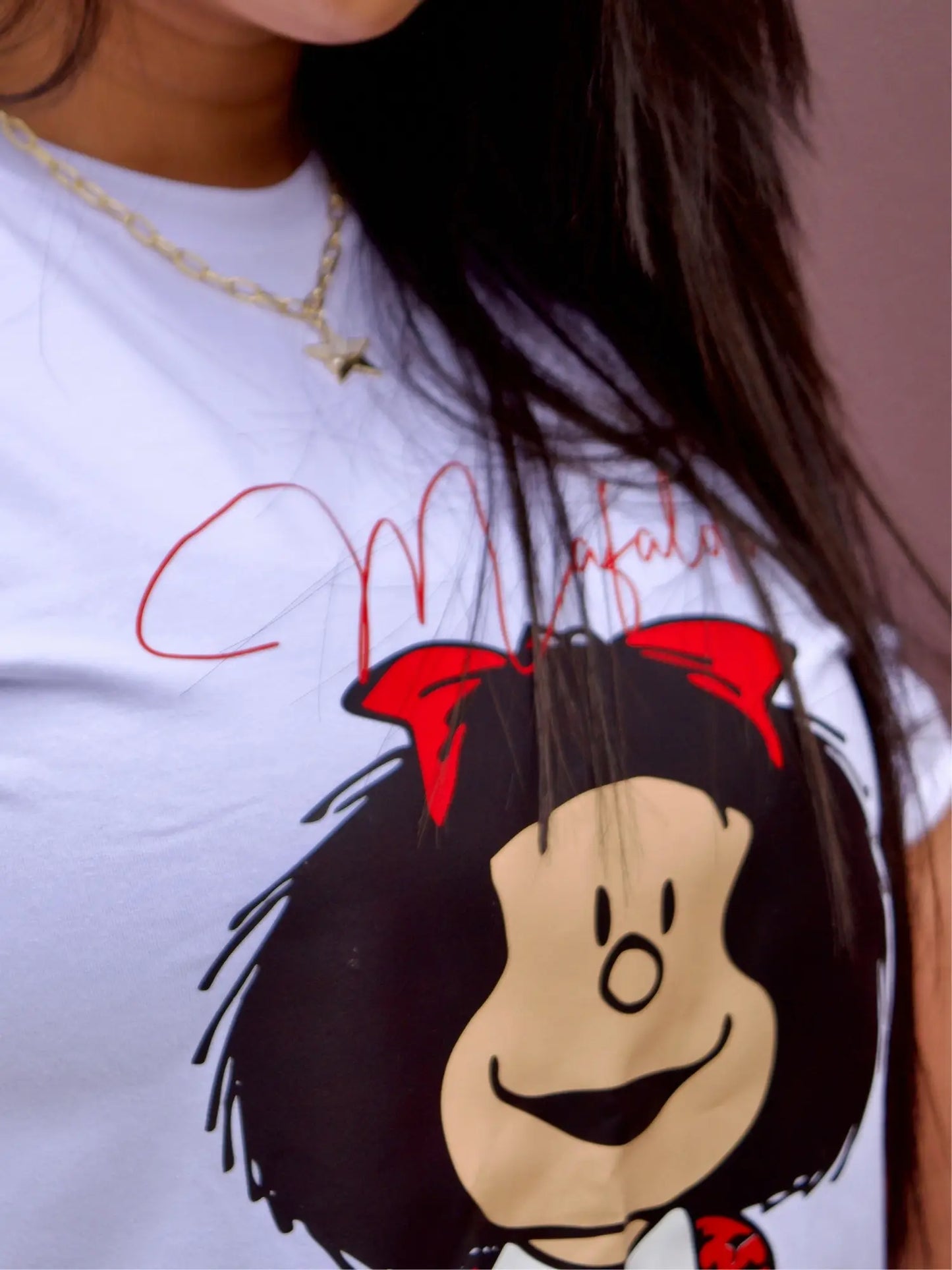 Camiseta Mafalda White