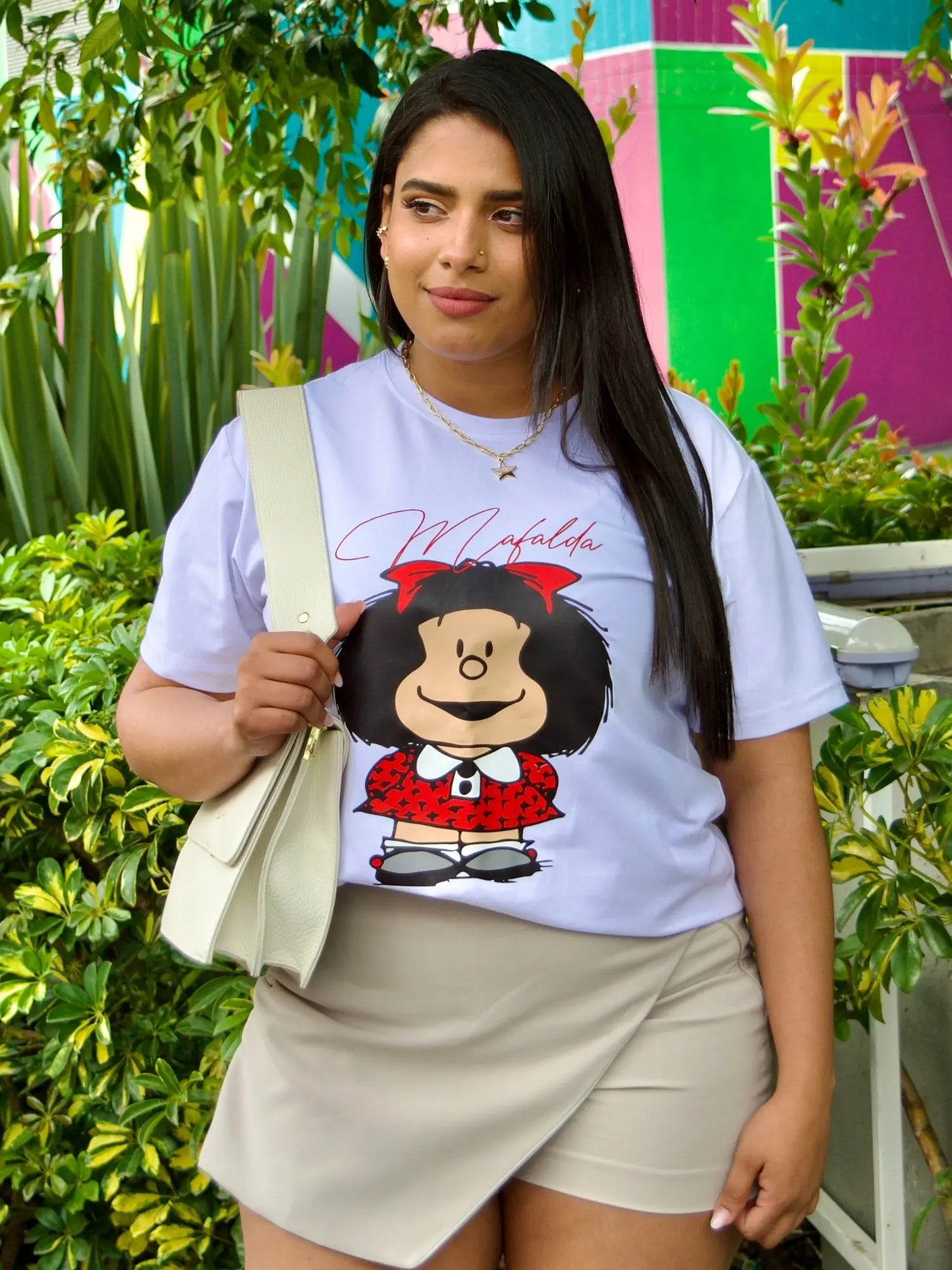 Camiseta Mafalda White