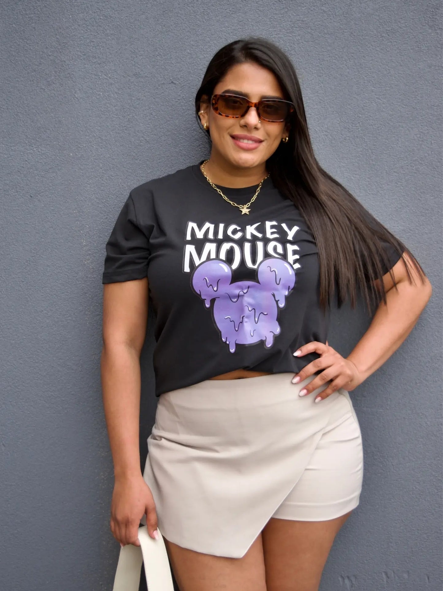 Camiseta Mickey Black