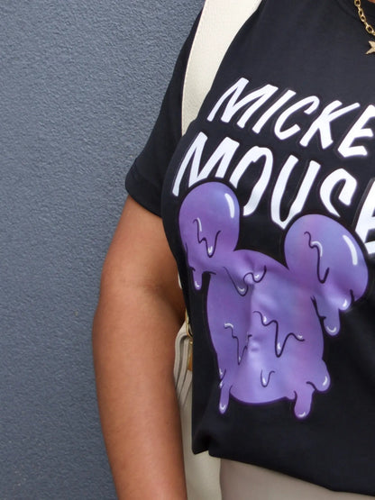 Camiseta Mickey Black