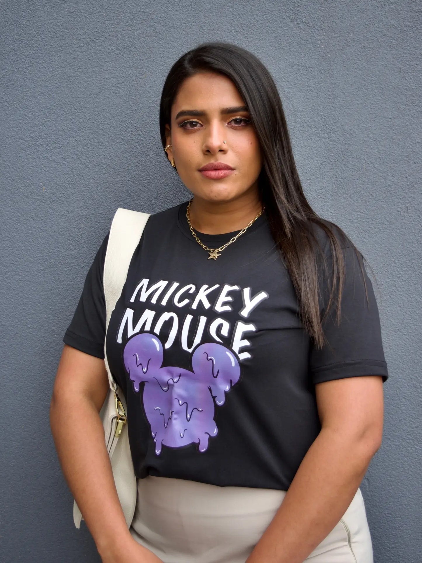 Camiseta Mickey Black
