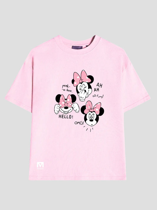 Camiseta Minnie Rosa