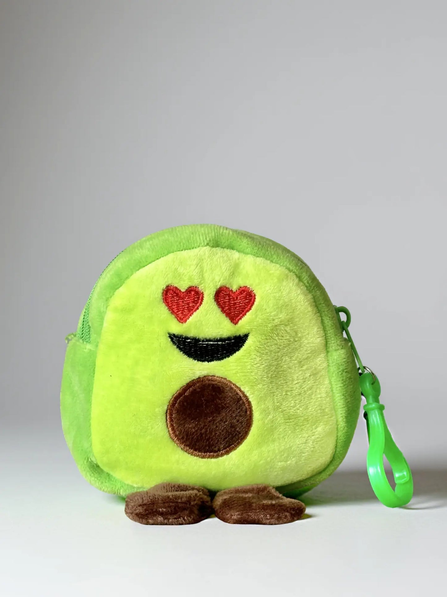 Monedero Peluche Aguacate 11 x 10CM