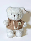 Peluche Oso Buzo Cafe 23 x 19Cm